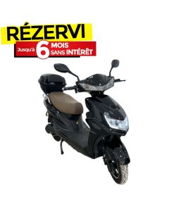 Scooter Électrique BEGATI 1000 Watts Avec Coffre - Noir