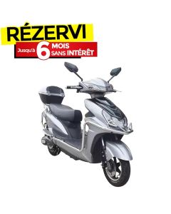 Scooter Électrique BEGATI 1000 Watts Sans Coffre - Gris
