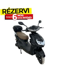 Scooter Électrique BEGATI 1000 Watts Sans Coffre - Noir