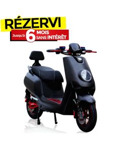 Scooter Électrique E-POWER 1200 Watts - Noir