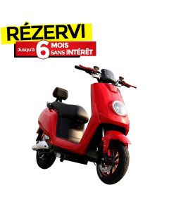 Scooter Électrique E-POWER 1200 Watts - Rouge