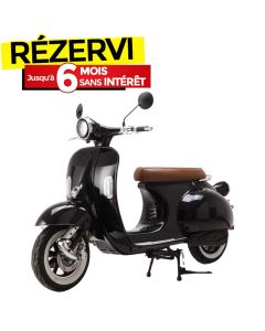 Scooter Électrique E-RIDER E-CLASSIC 1200 Watts - Noir