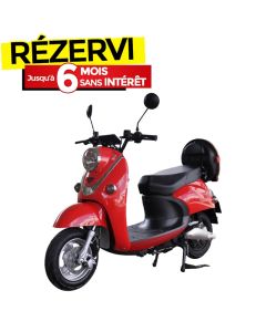 Scooter Électrique E-RIDER E-ECO 1000 Watts - Rouge
