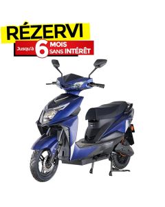 Scooter Électrique E-RIDER E-TECH 1200 Watts - Bleu