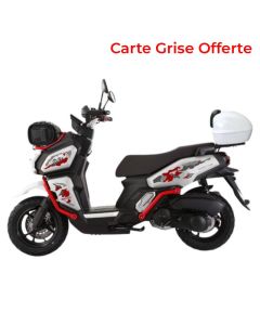 Scooter TUNIZNEN Mostro 125cc - Blanc