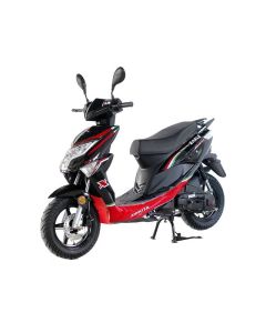 Scooter ZIMOTA EAGLE 49cc - Noir et Rouge