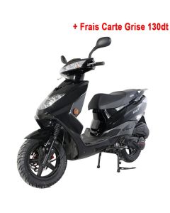 Scooter ZIMOTA SINUS 124cc - Noir Brillant