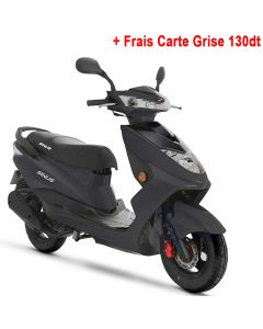 Scooter ZIMOTA SINUS 124cc - Noir Matt