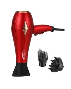 Sèche Cheveux Pro FLORENCE HK-427 2200W - Rouge