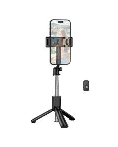 Selfie Stick BOROFONE Pliable avec Télécommande - BY-14-BK