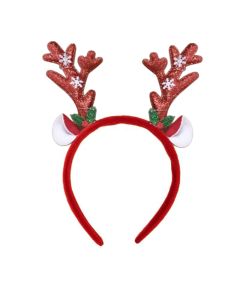 Serre tête Pour Noël Avec Lumière - Rouge (KM718)