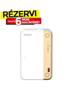 Serveur NAS QNAP TS-262-4G 2 Baies 
