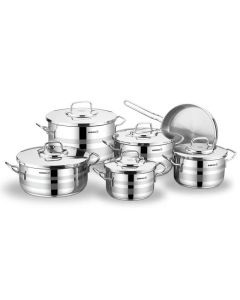 Set 11 Pièces Korkmaz A2052 Inox - Casseroles et Poêle
