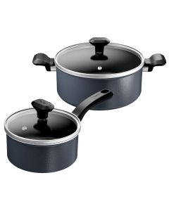 Set de 2 Casseroles Tefal Easy Plus 20/28cm au meilleur Prix