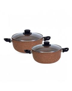 Set De 2 Faitouts COOK'ART - Bronze