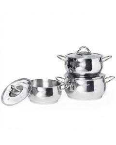 Vivaldi UFO 3 Faitouts Inox silver 