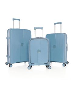 Set de 3 valises incassable VENUS - Bleu