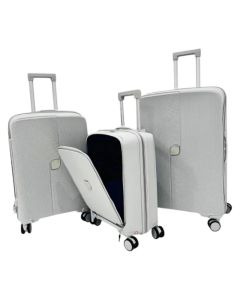 Set de 3 valises incassable VENUS - Gris