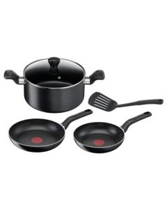 Set De 5 Pièces TEFAL B459S584 - Noir