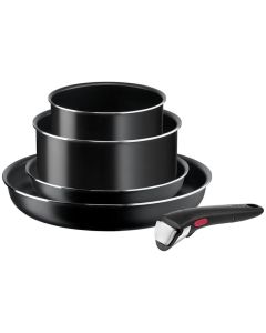 Pack TEFAL Essential 5 Pièces Pots & Pans - Noir