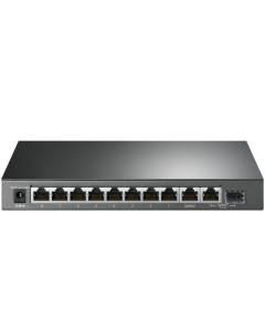 Switch de bureau TP-LINK TL-SG1210MP 10 ports avec 8 ports PoE+ - Noir