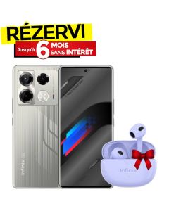 Smartphone INFINIX Note 40 Pro+ 5G 24Go 256Go Racing Edition - Gris 