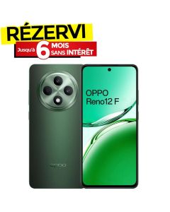 Smartphone OPPO Reno12 F 4G 8Go 256Go - Vert Olive