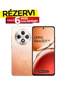 Smartphone OPPO Reno12 F 5G 12Go 256Go Orange 