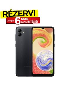 Smartphone Samsung Galaxy A04 3Go 32Go - Noir