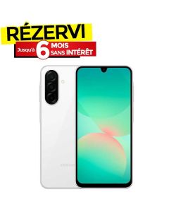 Smartphone SAMSUNG Galaxy A26 5G 8Go 256Go - Blanc