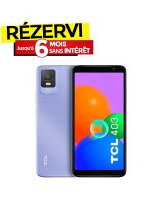 Smartphone TCL 403 2Go 32Go - Mauve Mist 