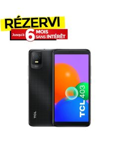 Smartphone TCL 403 2Go 32Go - Noir