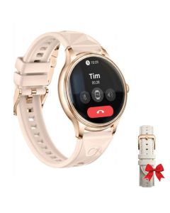 Smartwatch COLMI L28 Gold 1.32” AMOLED Appels Bluetooth