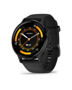 Smartwatch Garmin Venu 3 avec Suivi Santé Avancé - Noir