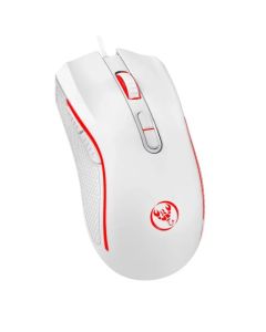 Souris Gamer HXSJ 7200 DPI 7 Boutons RGB Programmables Blanc