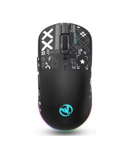 Souris Filaire Gamer HXSJ RGB T90 - Noir
