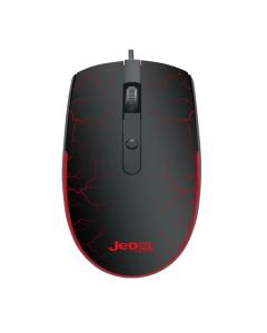 Souris Filaire JEDEL M81 Noir&Rouge