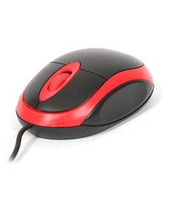 Souris filaire OMEGA OM-06V - Noir et rouge
