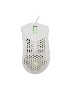 Souris Gamer Filaire BARACUDA CORAL BGM-032 - Blanc