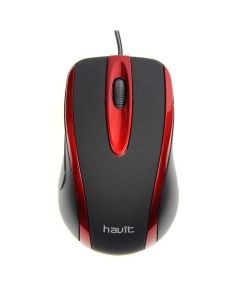 Souris Optique Filaire HAVIT MS753 - Noir&Rouge