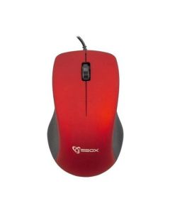 Souris Optique Filaire SBOX M-958R - Rouge