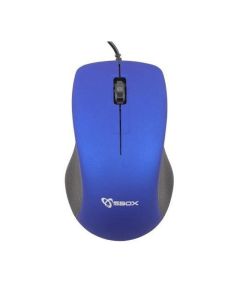 Souris Optique Filaire S-BOX M-958B - Bleu