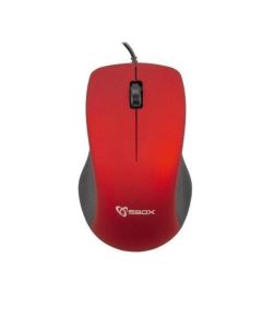 Souris Optique Filaire SBOX M-958 - Rouge