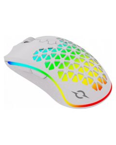 Souris Gamer Double Mode  AQIRYS POLARIS RGB - Blanc 