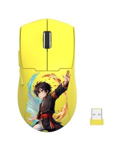 Souris Sans Fil Gamer Redragon K1ng Max - Jaune