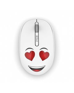 Souris Sans Fil INCA IWM-245RB Avec Design - Blanc