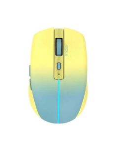 Souris Sans Fil INCA IWM-511RS Rechargeable - Jaune&Bleu