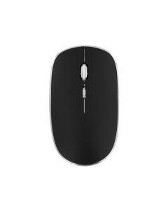Souris Sans Fil TNB silent click RUBBY MWRUBBY2 - Noir&Silver