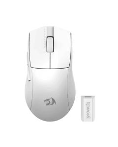 Souris Triples Modes Blanc Gamer Redragon King Pro 4k