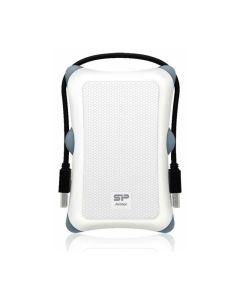 Disque Dur Externe AntiChoc SILICON POWER A30 1To USB 3.0 - Blanc